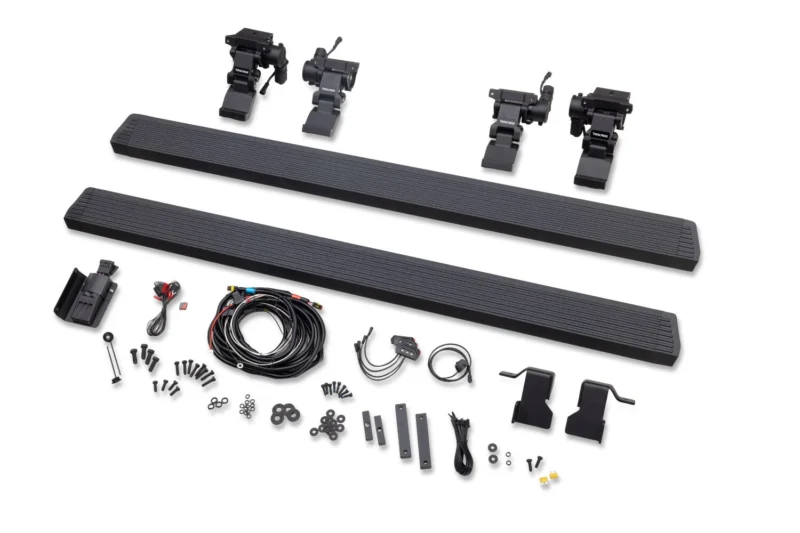 Go Rhino 20450674T - VoltStep E-Board, Black, Protective Bedliner coating