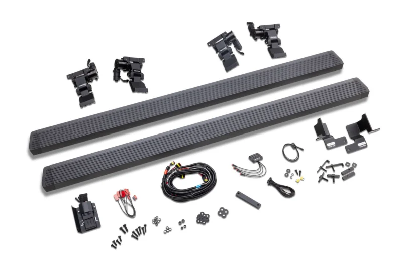Go Rhino 20451687T - VoltStep E-Board, Black, Protective Bedliner coating