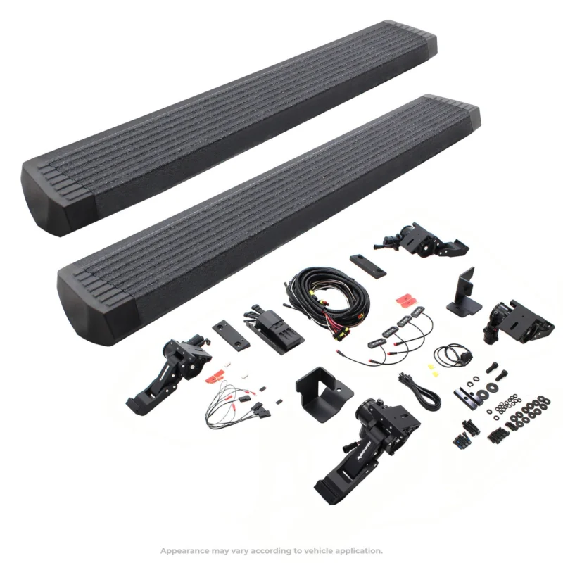 Go Rhino 20492652T - VoltStep E-Board, Black, Protective Bedliner coating