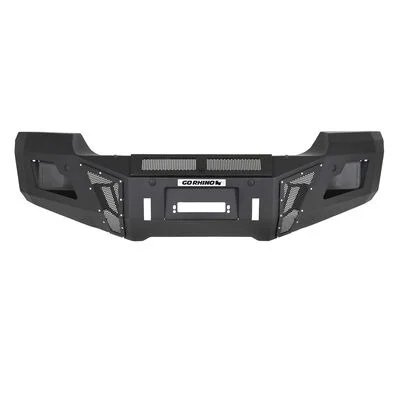 Go Rhino 24262T - BR Series Bumpers, Black, Powder Coated