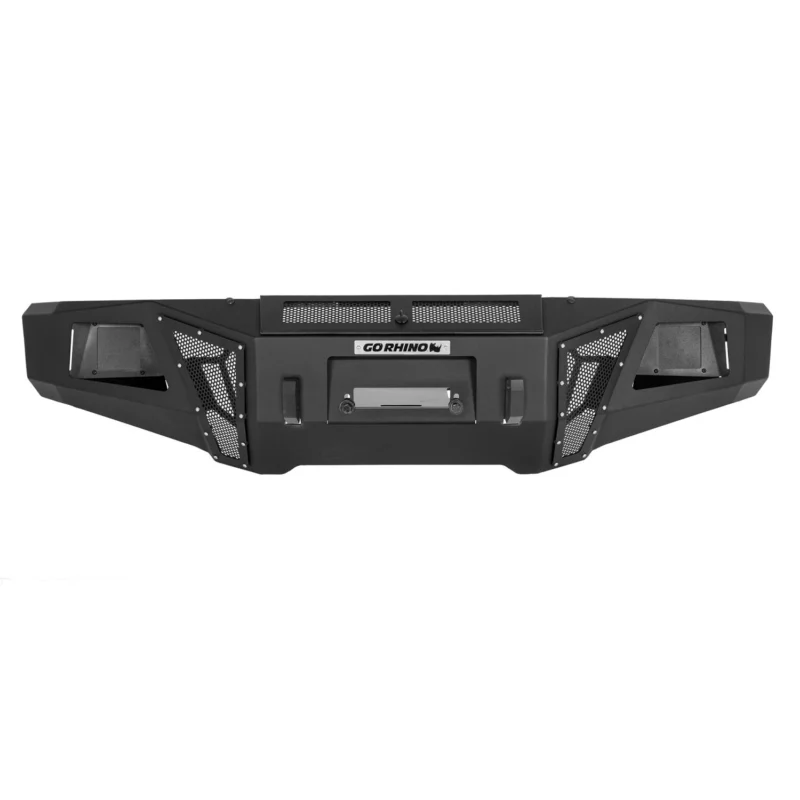 Go Rhino 24375T - BR Series Bumpers, Black, Powder Coated
