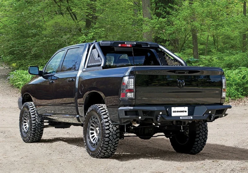 Go Rhino 28128T - BR Series Bumpers, Black, Powder Coated