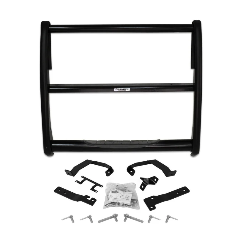 Go Rhino 3285B - 3000 Series Grille Guard, Black, Steel