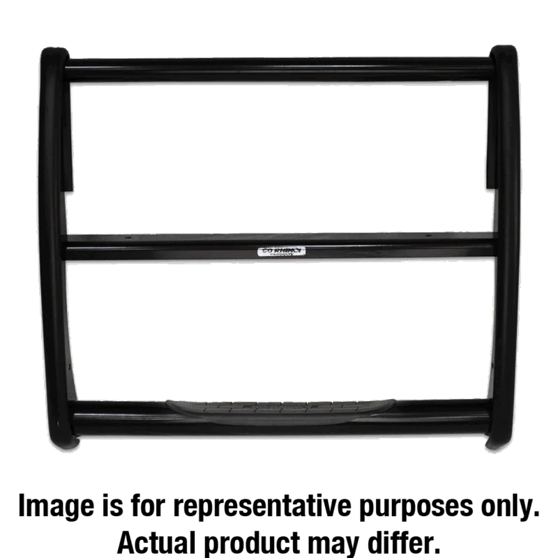 Go Rhino 3291B - 3000 Series Grille Guard, Black, Steel