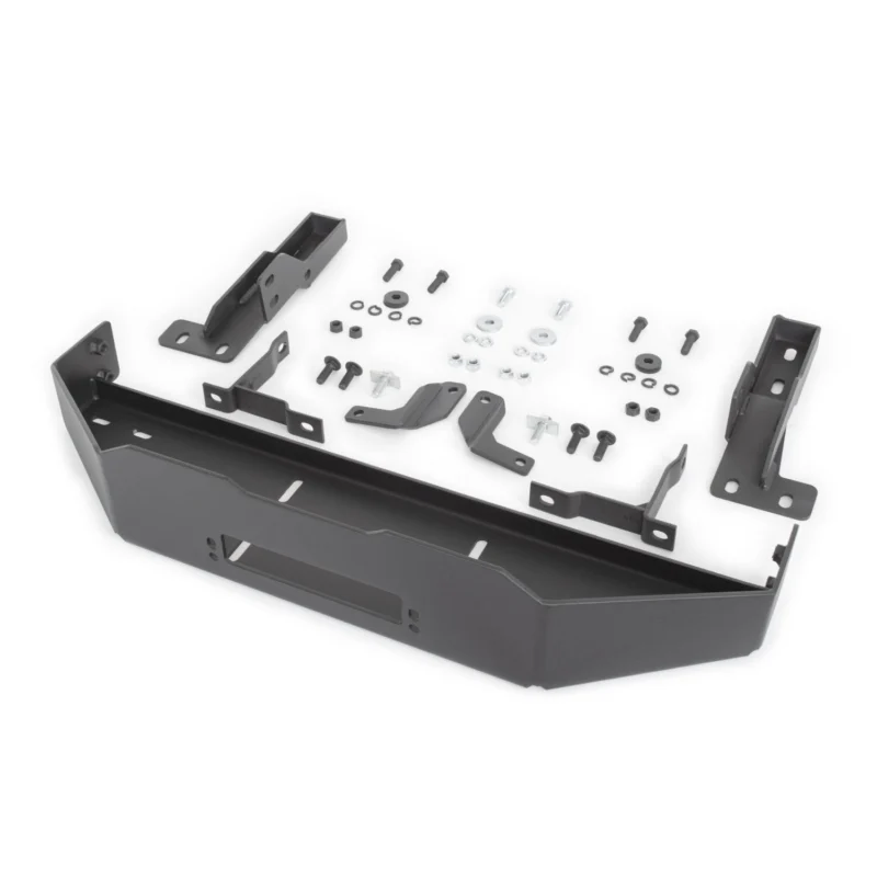 Go Rhino 32961T - 3100 Winch Plate Kit, Black, 3100 Series