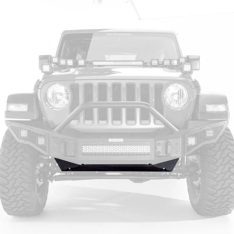 Go Rhino 332100T - Rockline Skid Plate, Textured Black, Steel