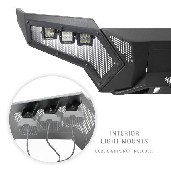 Go Rhino 343981T - Element Bumper, Black, Steel