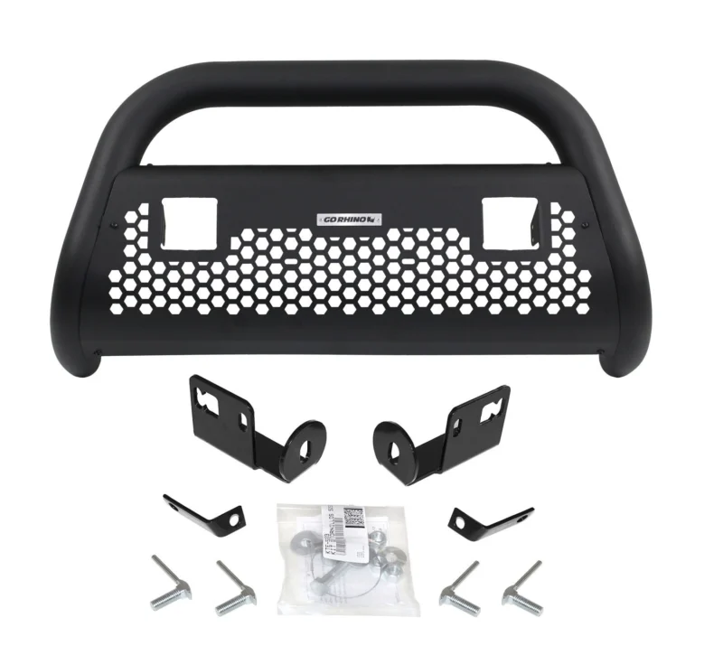 Go Rhino 55052T - RC2 LR Bull Bar, Black, Steel