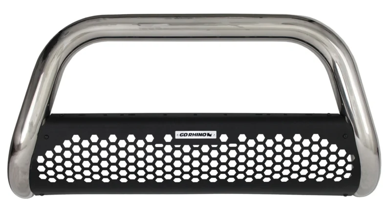 Go Rhino 55361PS - RC2 LR Bull Bar, Silver, Polished Stainless Steel