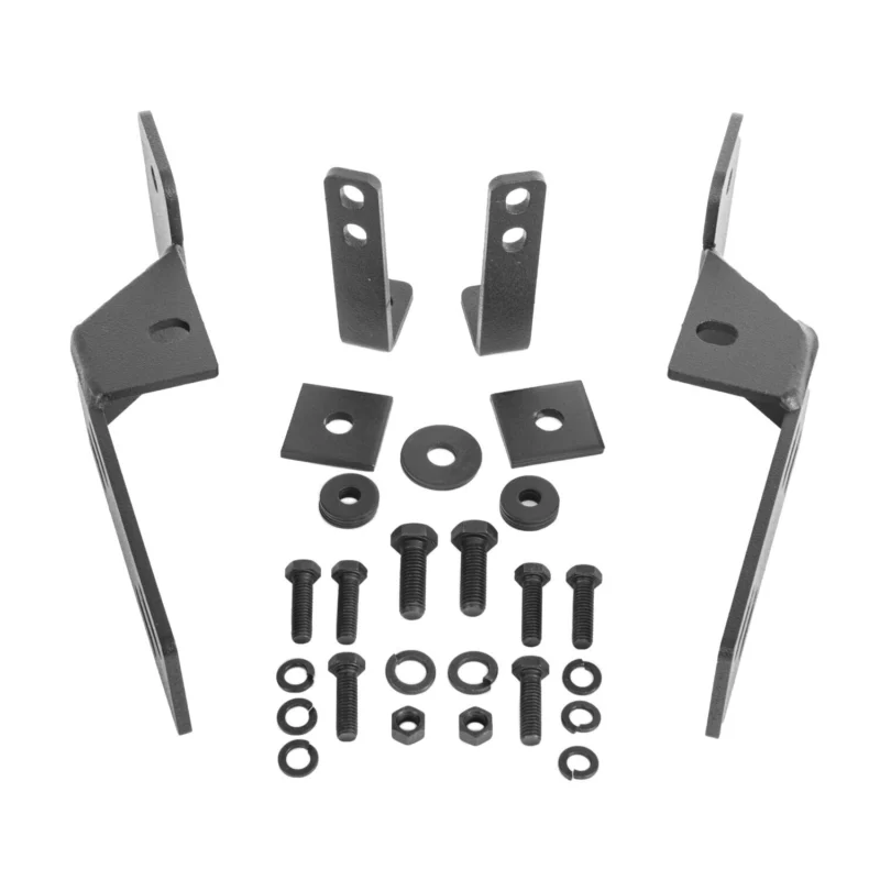 Go Rhino 565660TK - RC3 RC4 Brackets, Black, RC4 RC3 Brackets