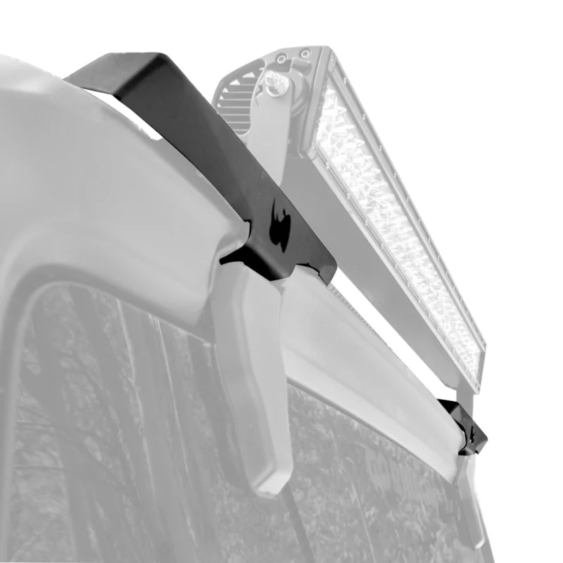 Go Rhino 599501T - Hard Top Rear Mount, Textured Black, Jeep Accessory