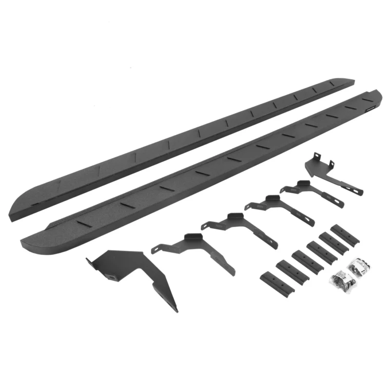Go Rhino 63036880ST - RB10 Running Boards, Black, Protective Bedliner coating