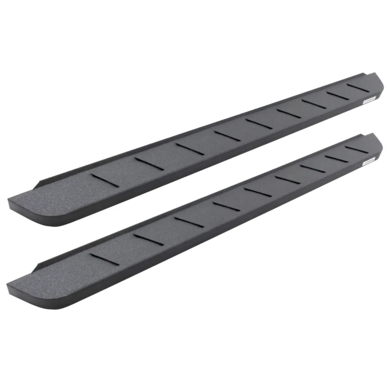 Go Rhino 6340478720T - RB10 Running Boards, Black, Protective Bedliner coating