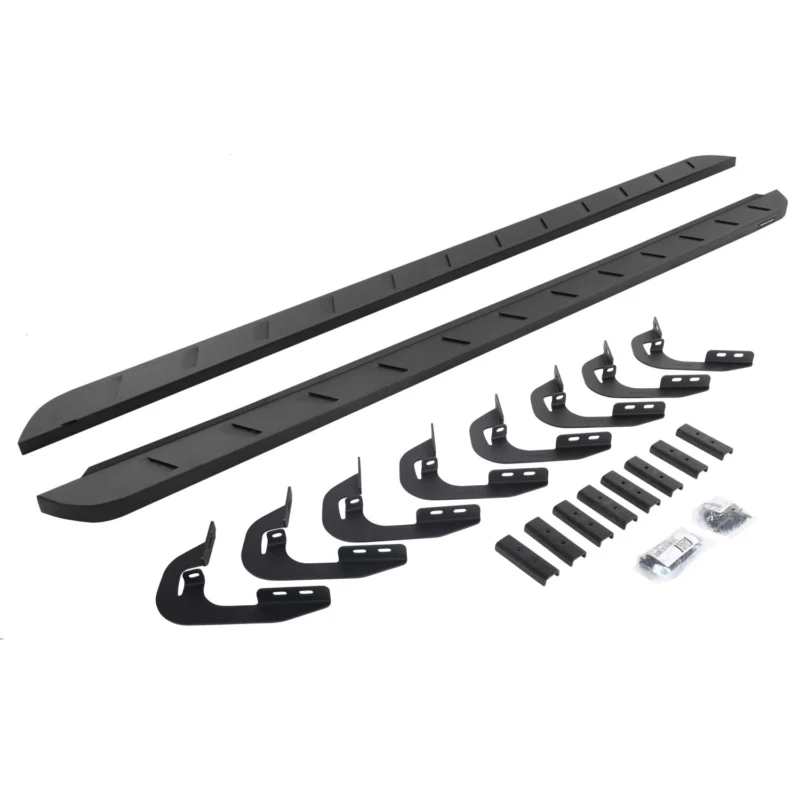 Go Rhino 63404787SPC - RB10 Running Boards, Black, Galvanized Steel