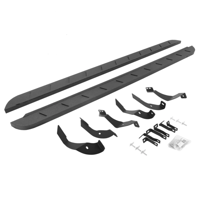 Go Rhino 63405187ST - RB10 Running Boards, Black, Protective Bedliner coating