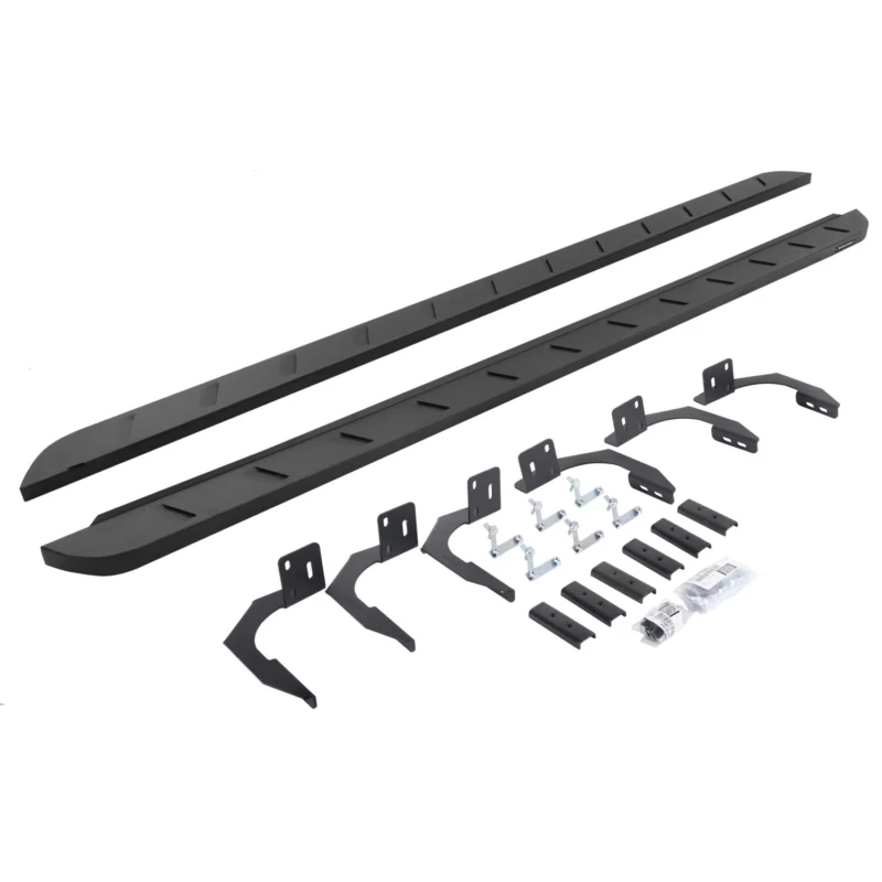 Go Rhino 63410687SPC - RB10 Running Boards, Black, Galvanized Steel