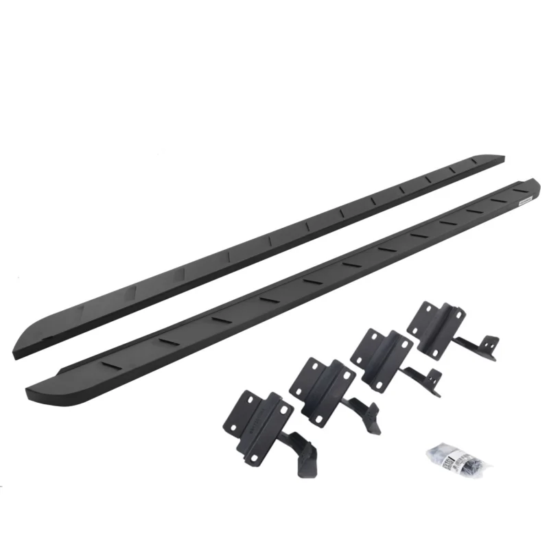 Go Rhino 63417780SPC - RB10 Running Boards, Black, Galvanized Steel