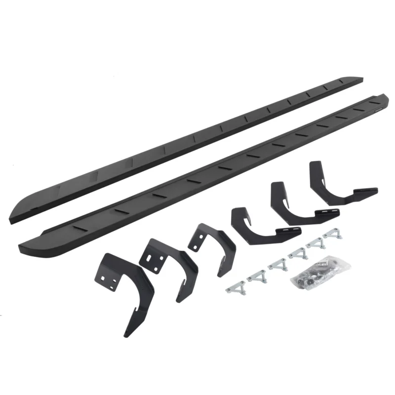 Go Rhino 63429980SPC - RB10 Running Boards, Black, Galvanized Steel
