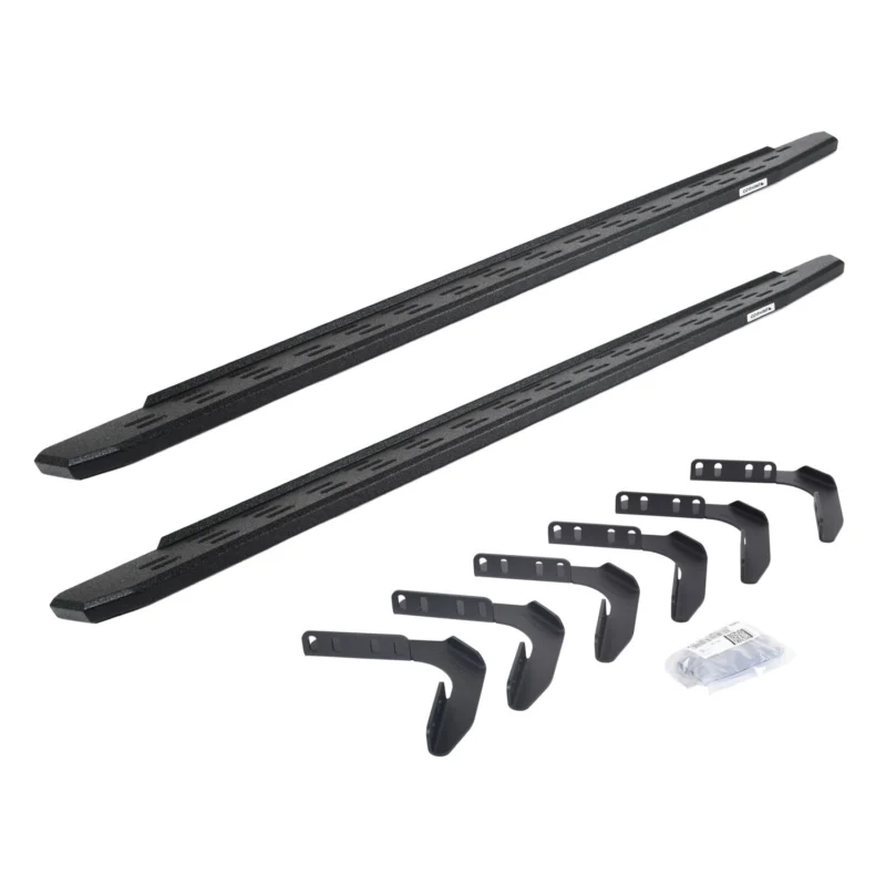 Go Rhino 63441687PC - RB10 Running Boards, Black, Galvanized Steel