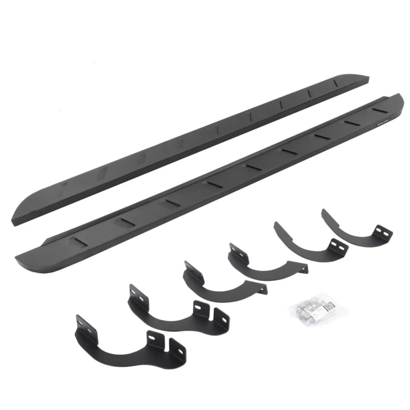 Go Rhino 63442568SPC - RB10 Running Boards, Black, Galvanized Steel