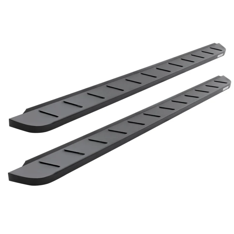 Go Rhino 6344326820PC - RB10 Running Boards, Black, Galvanized Steel