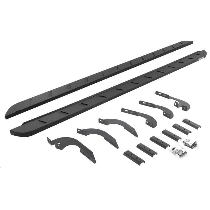 Go Rhino 63444568SPC - RB10 Running Boards, Black, Galvanized Steel