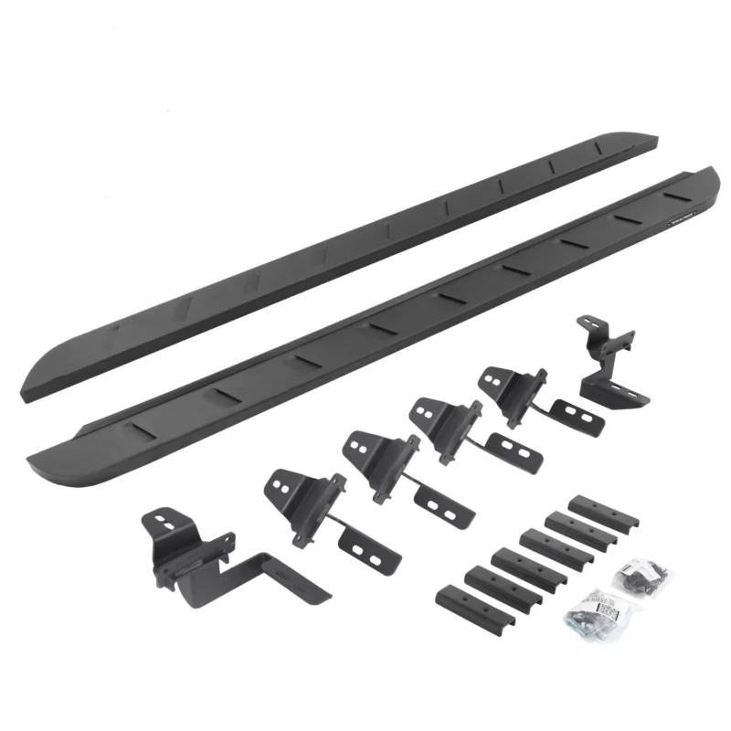 Go Rhino 63450568SPC - RB10 Running Boards, Black, Galvanized Steel