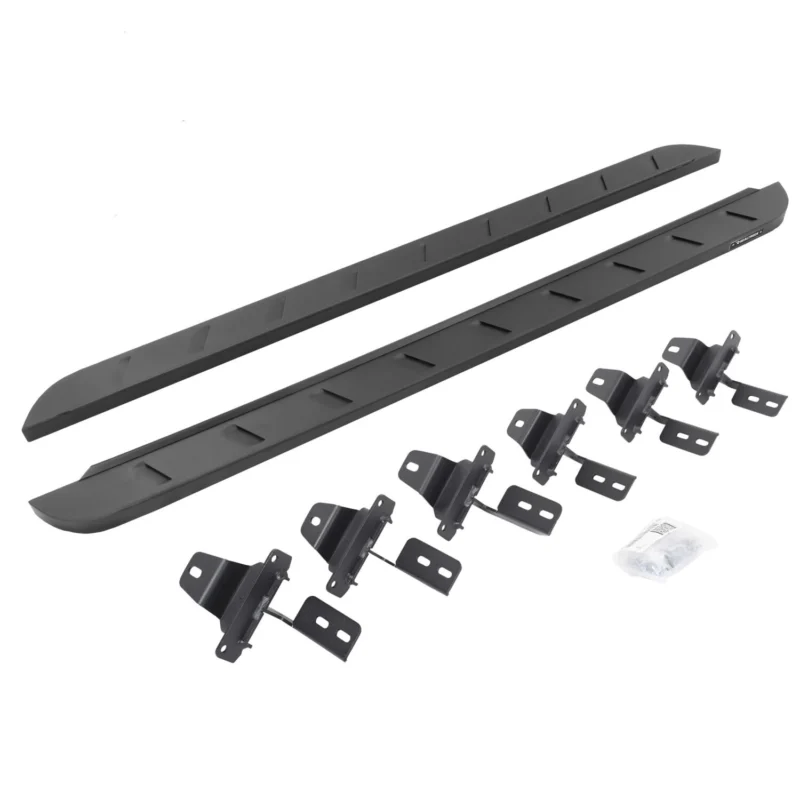 Go Rhino 63450673SPC - RB10 Running Boards, Black, Galvanized Steel