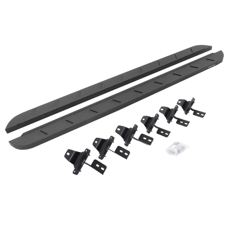Go Rhino 63450673ST - RB10 Running Boards, Black, Protective Bedliner coating