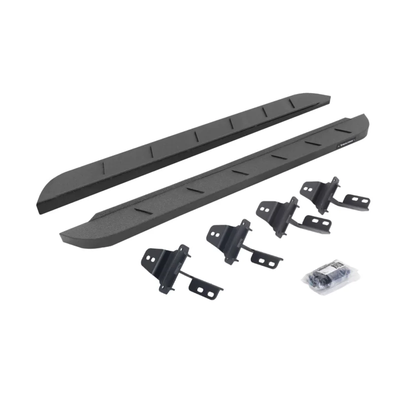 Go Rhino 63492648ST - RB10 Running Boards, Black, Protective Bedliner coating