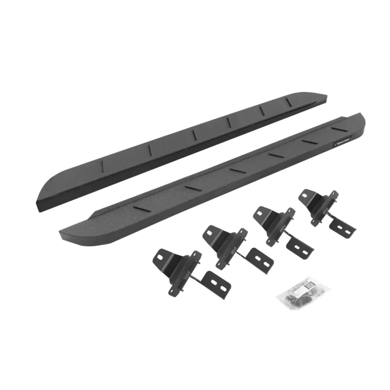 Go Rhino 63492748ST - RB10 Running Boards, Black, Protective Bedliner coating