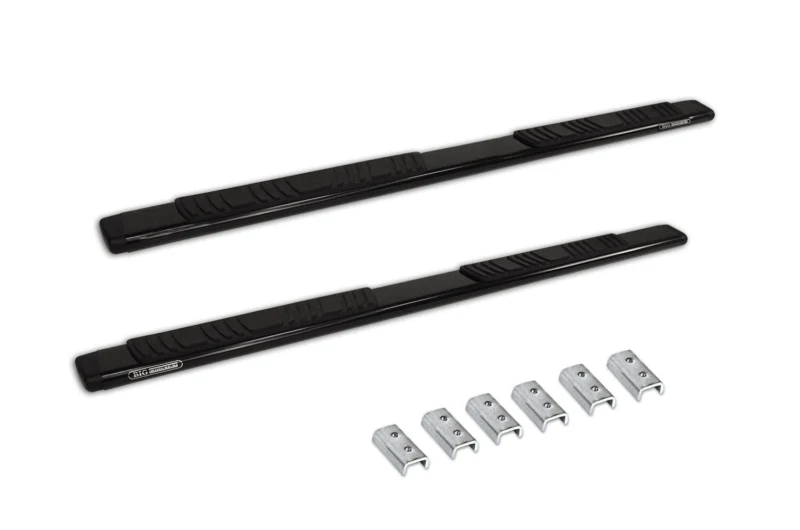 Go Rhino 650075B - Running Boards & Steps, Black, Steel