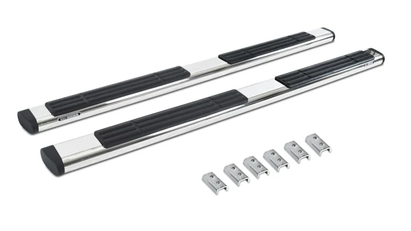 Go Rhino 660080PS - Running Boards & Steps, Silver, Polished