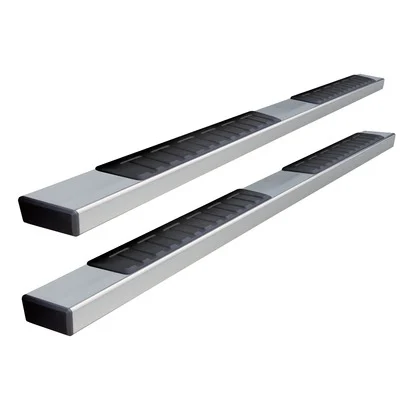 Go Rhino 660187PS - Running Boards & Steps, Silver, Polished