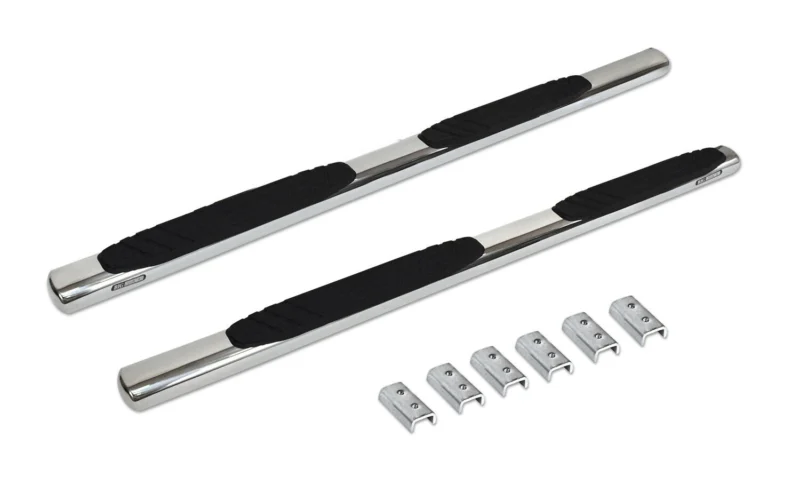 Go Rhino 684404780PS - Running Boards & Steps, Silver, Polished