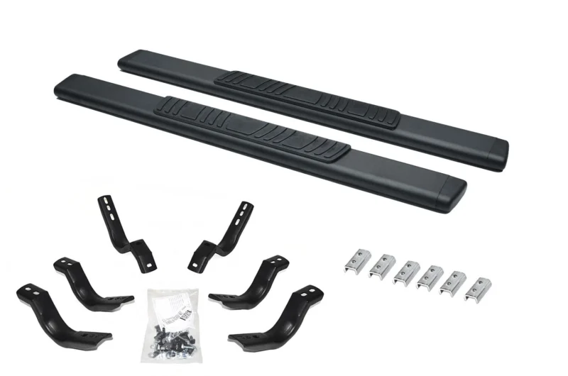Go Rhino 685404552T - Running Boards & Steps, Black, Powder Coated