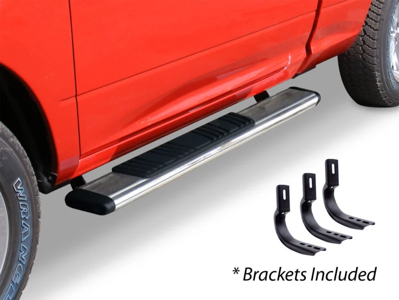 Go Rhino 685409952PS - Running Boards & Steps, Silver, Polished