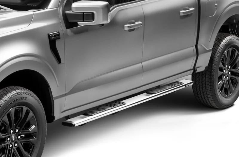 Go Rhino 685415587PS - Running Boards & Steps, Silver, Polished