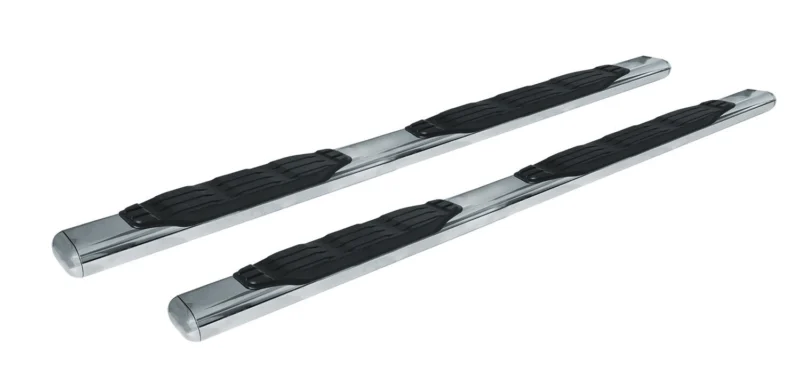Go Rhino 685449987PS - Running Boards & Steps, Silver, Polished