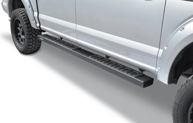 Go Rhino 6862415587T - Running Boards & Steps, Black, Powder Coated