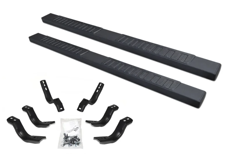 Go Rhino 6862434680T - Running Boards & Steps, Black, OE Xtreme