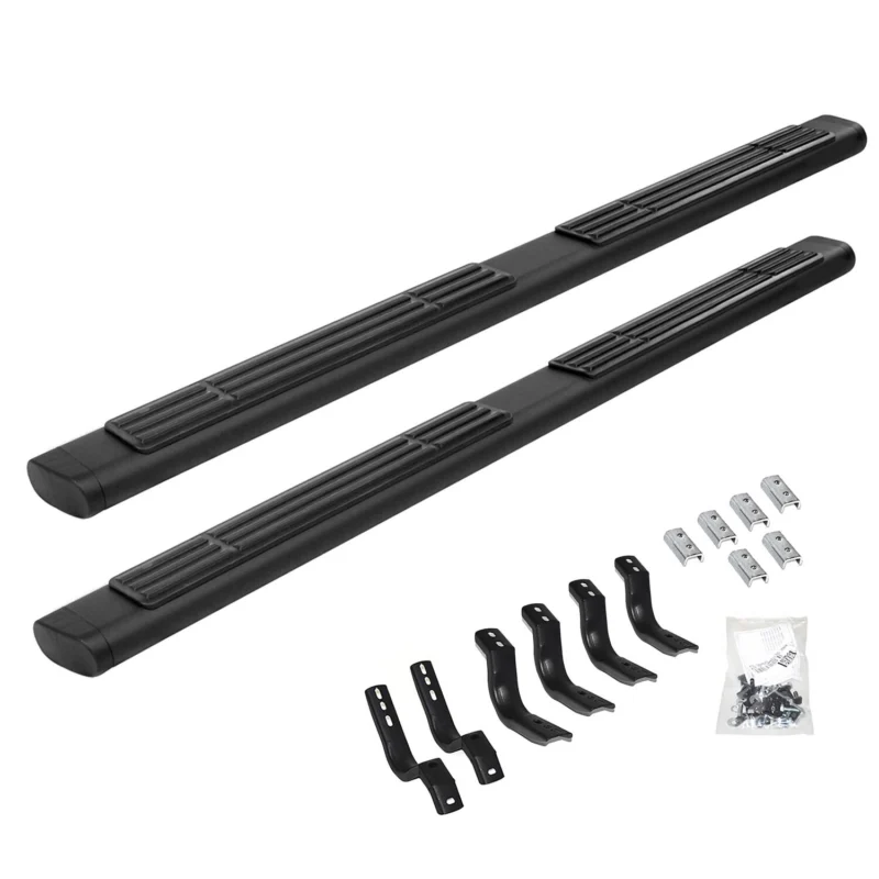 Go Rhino 686404780T - Running Boards & Steps, Black, OE Xtreme