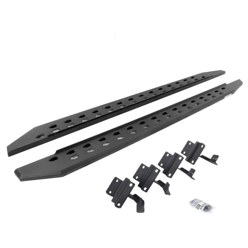 Go Rhino 69417780SPC - RB20 Running Boards, Black, Galvanized Steel