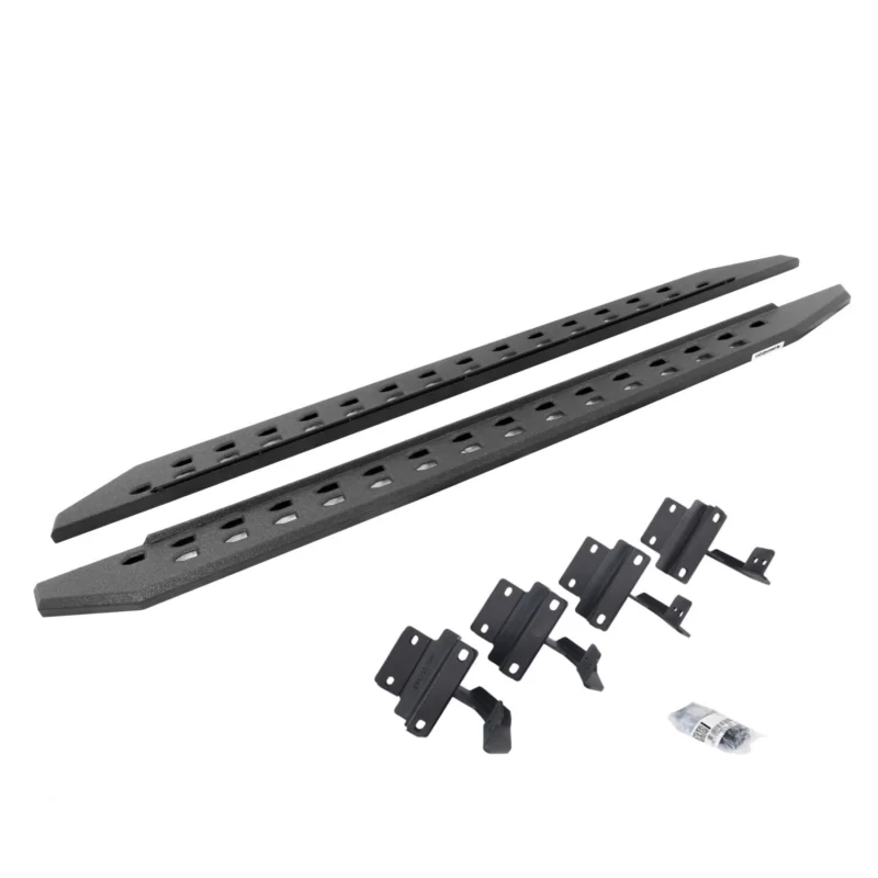 Go Rhino 69417780ST - RB20 Running Boards, Black, Protective Bedliner coating