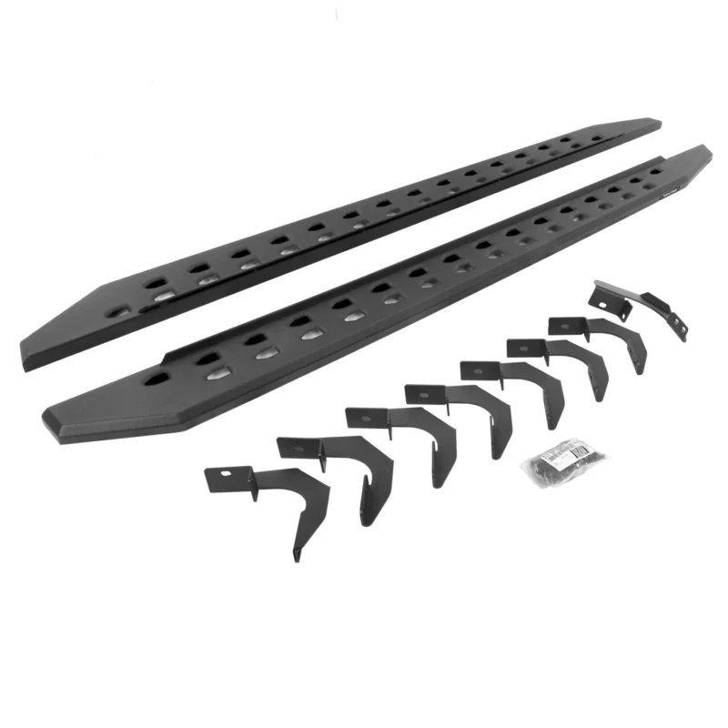 Go Rhino 69423580SPC - RB20 Running Boards, Black, Galvanized Steel