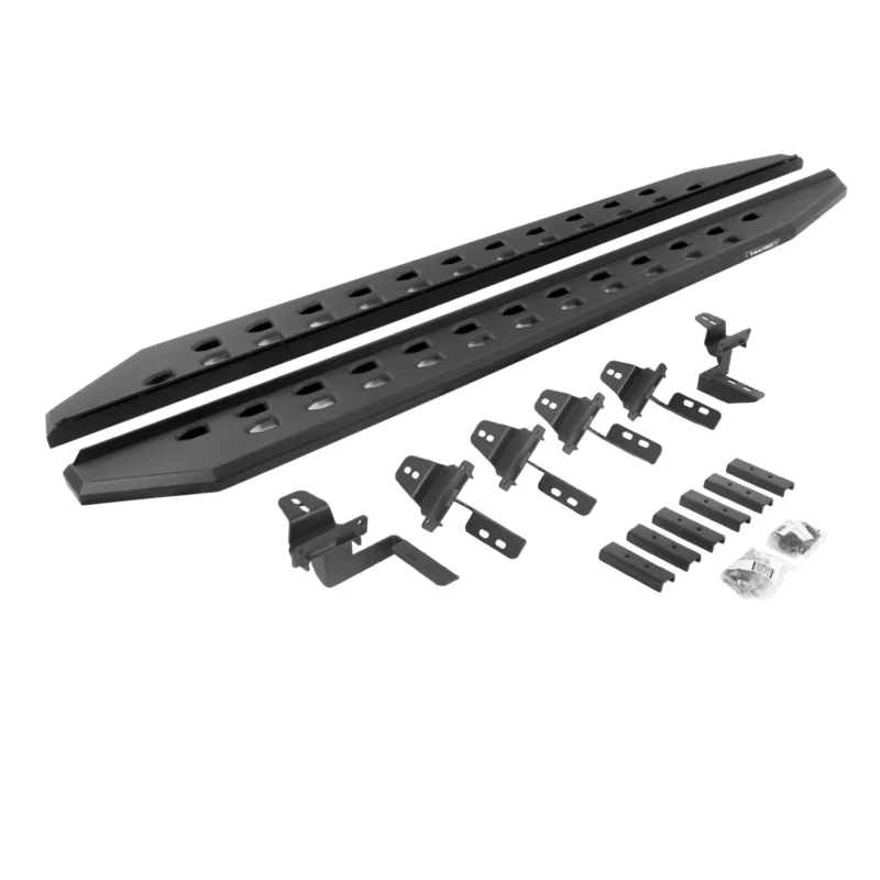 Go Rhino 69450568SPC - RB20 Running Boards, Black, Galvanized Steel