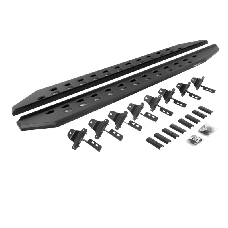 Go Rhino 69450673SPC - RB20 Running Boards, Black, Galvanized Steel