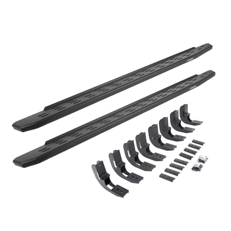 Go Rhino 69604880PC - RB30 Running Boards, Black, Galvanized Steel
