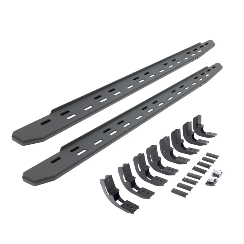 Go Rhino 69604880SPC - RB30 Running Boards, Black, Galvanized Steel
