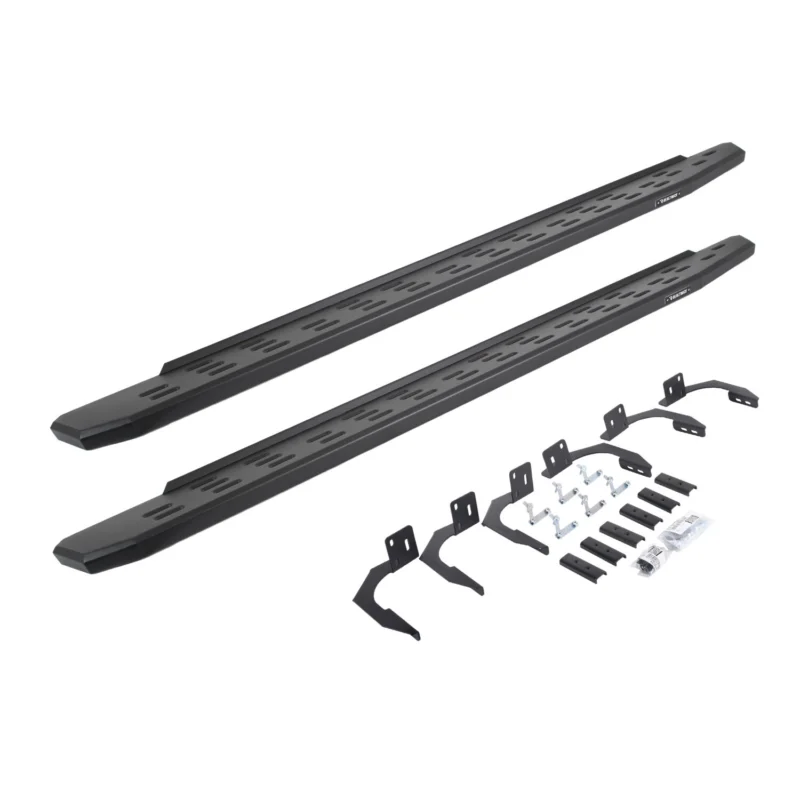 Go Rhino 69609980PC - RB30 Running Boards, Black, Galvanized Steel
